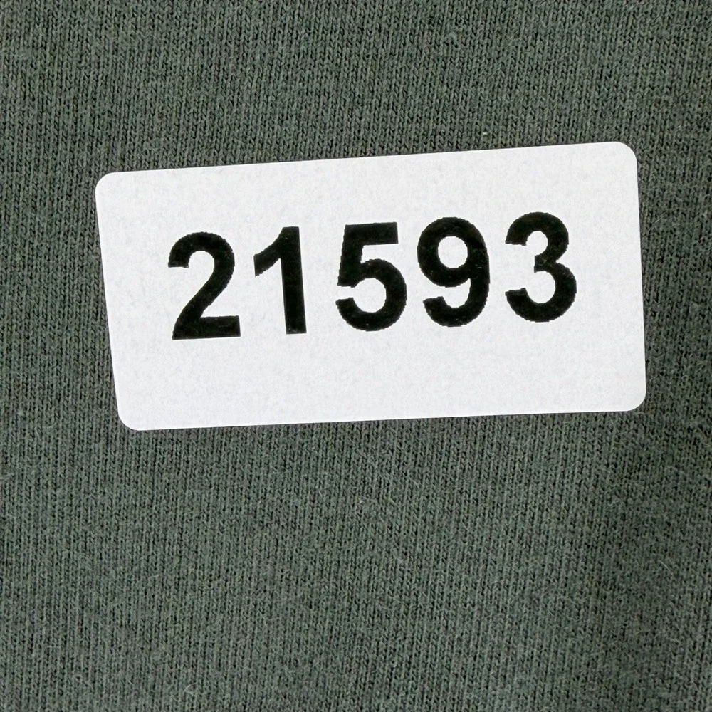 APC Rue Madame Paris Mens XXL Olive Green Sweatshirt Contrast Hem‎ RN 149947